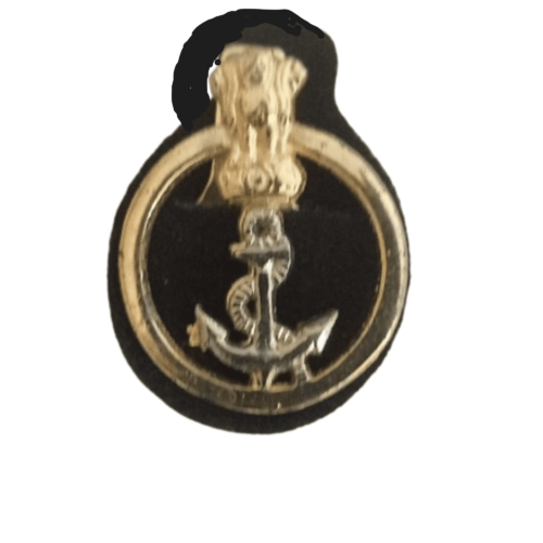 Indian Coast Guard Enrolled Personnel Peak Cap Badge Nvk, U/Nvk, P/Nvk, Ytk, U/Ytk, E/F