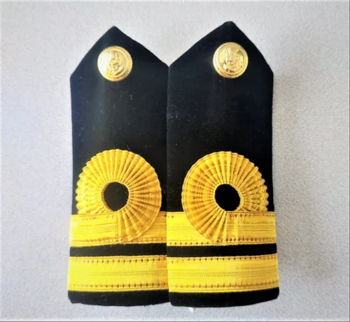 Shoulder Epaulettes (Stripe) -Lieutenant