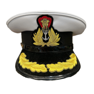 Peak Cap for Officers (Navy / Indian Coast Guard) Single Braided